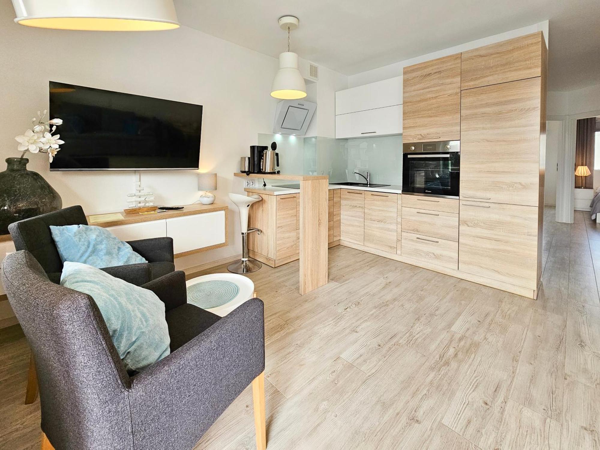 Visit Baltic - Kwartal Rozy Wiatrow 2 Sypialnie Parking Inclusive Sk28 *